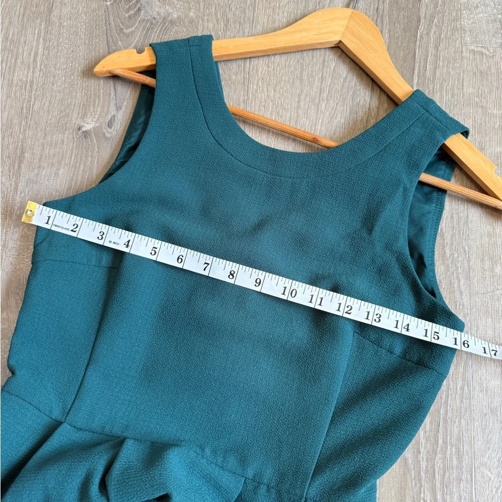 Madewell Midnight Mini Dress in Spruce Green – Size 0
